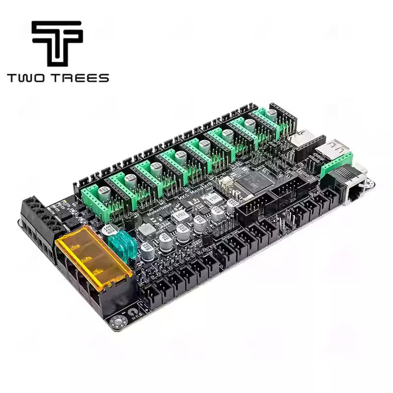 MKS Monster8 V2.0 32-Bit 8-Achsen Motherboard für FDM 3D-Drucker in Schwarz - Bild 3