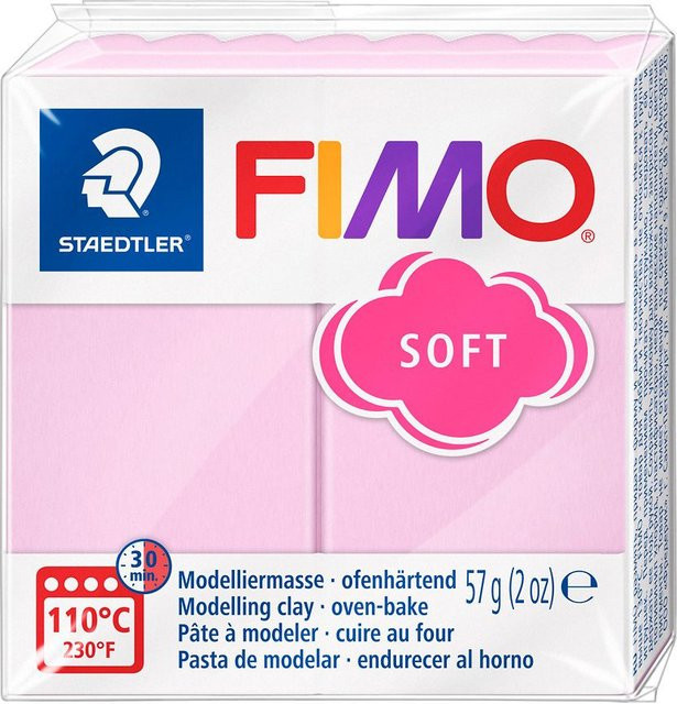 FIMO Knetmasse Modelliermasse Rosé - Bild 1