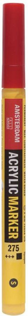 AMSTERDAM Acrylic Marker Primärgelb mit 1-2mm feiner Spitze - Bild 1