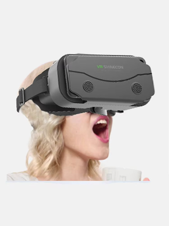 AyeBeau 3D VR Brille Virtual Reality Headset für Smartphones in Schwarz - Bild 6