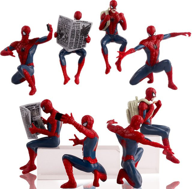 Bandai Marvel Spider-Man, Actionfigur, 7-9cm - Bild 1