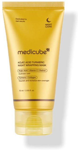 medicube Kojisäure-Kurkuma-Nachtwickelmaske, 75 ml, Unisex - Bild 1
