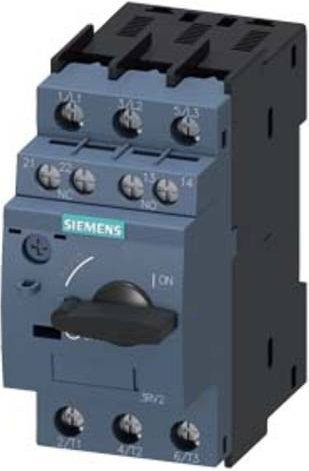 Siemens 3RV2021-1FA15 Leistungsschalter in Grau mit einem Einstellbereich von 3,5 - 5A und einer maximalen Schaltspannung von 690 V/AC - Bild 1