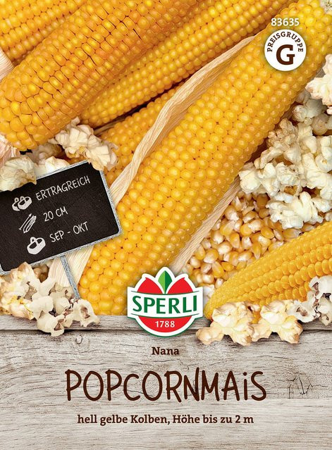 SPERLI Popcornmais-Samen Nana F1 - Bild 1