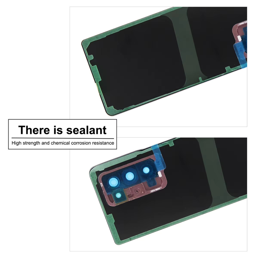 Samsung Z Fold 2 5G F916 Ersatzgehäuse mit Kameraobjektiv in Schwarz - Bild 4