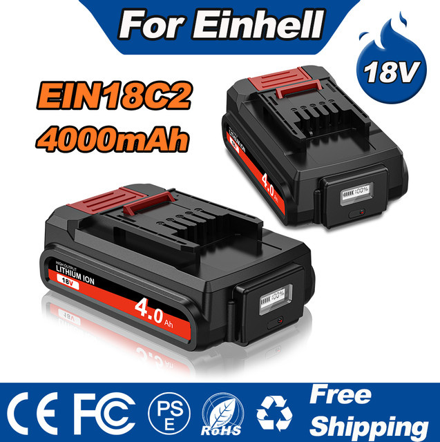 Einhell Akku EIN18C2 18V Power X-change 4000mAh Schwarz - Bild 1
