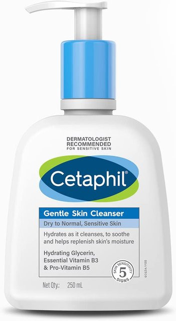 Cetaphil Sanfter Hautreiniger Lotion, 250 ml, Trockene und Empfindliche Haut - Bild 1