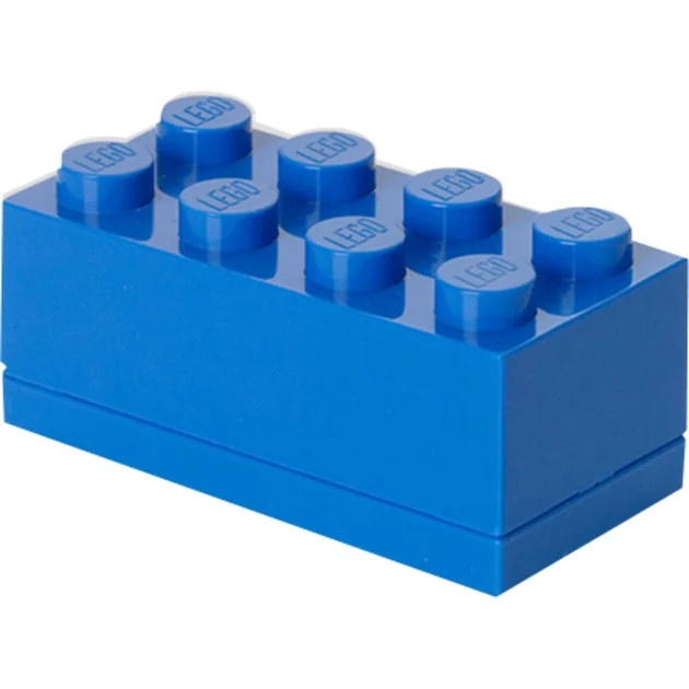 LEGO Mini Box 8 Lunch-Box in Blau - Bild 1