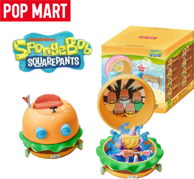 POP MART SpongeBob Schwammkopf Picknick-Party Serie, Blind Box, Einzelfigur - Bild 1