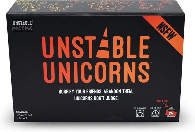Unstable Unicorns Abenteuer-Kartenspiel, Strategiespiel, ab 14 Jahren - Bild 1