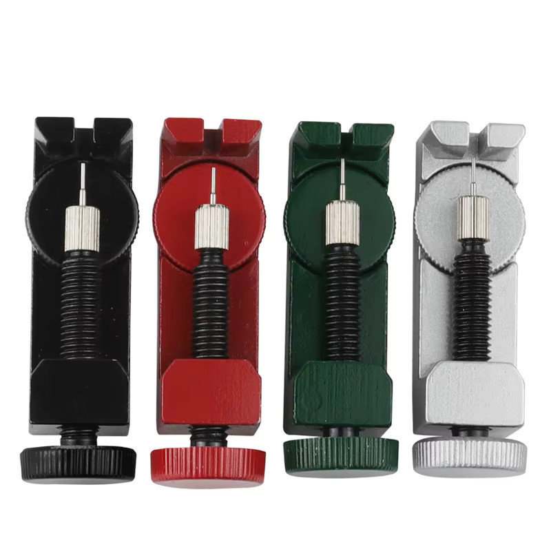 QSTEXPRESS Uhren-Reparatursatz zur Demontage von Armbandriemen in Silber - Bild 4