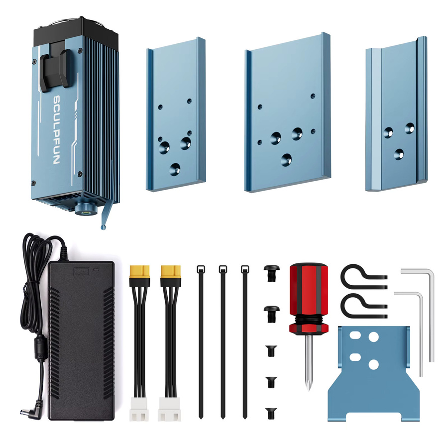 Sculpfun IR-2 Infrarot-Lasermodul 1064 nm 2 W mit 0,03 mm ultrafeinem Laserpunkt für die Metall- und Kunststoffgravur - Bild 6