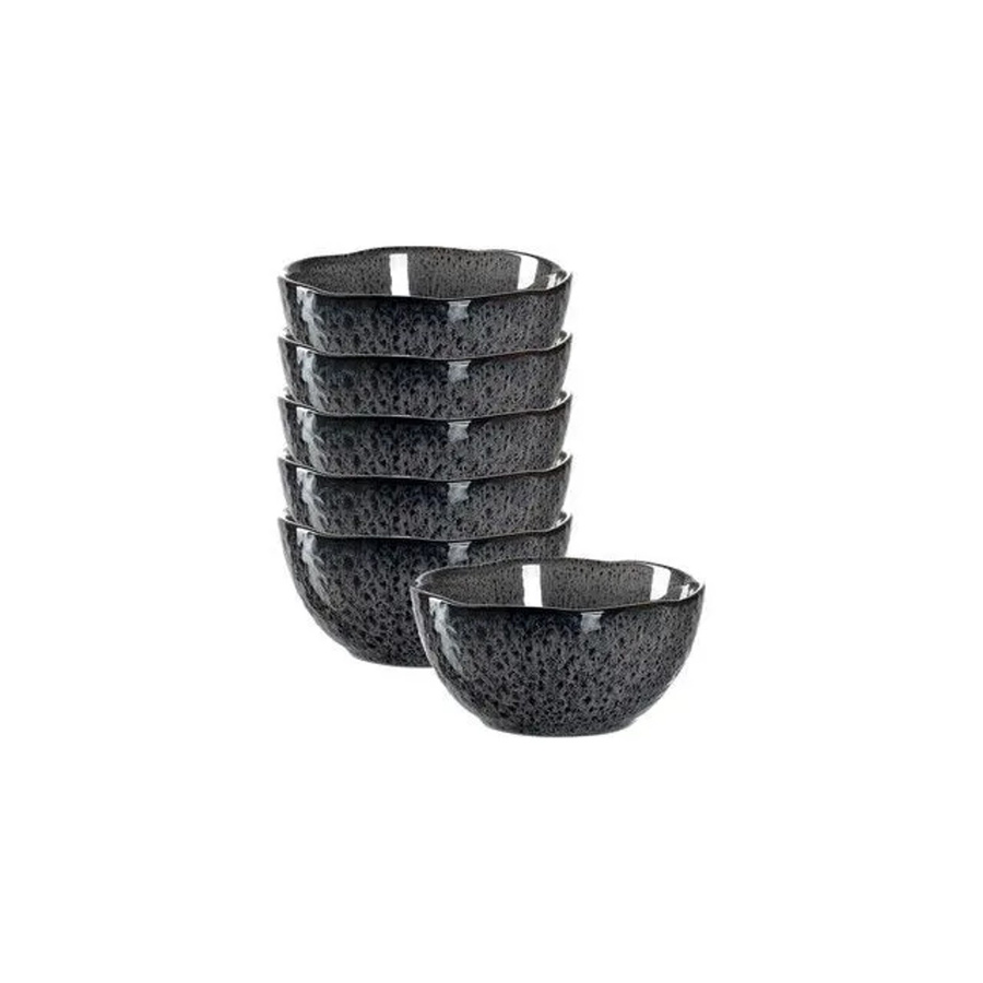 Leonardo Matera Dessertschalen 6er Set Anthrazit Durchmesser: 12,0 cm - Bild 2
