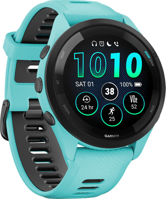 Garmin Forerunner 265 GPS-Laufuhr in Blau mit Schlaf-Tracking und Bluetooth - Bild 1