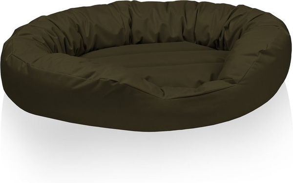 BedDog® Hundebett SUNNY 4in1 Hundekissen mit abnehmbarem Bezug und Rand in einfarbiger Ausführung