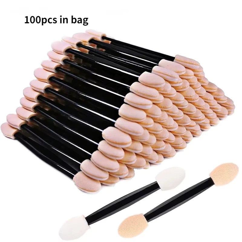 CNKESS Nagelpuder-Pinsel, 50 Stück, Einweg-Schwamm, doppelseitig, Unisex - Bild 4