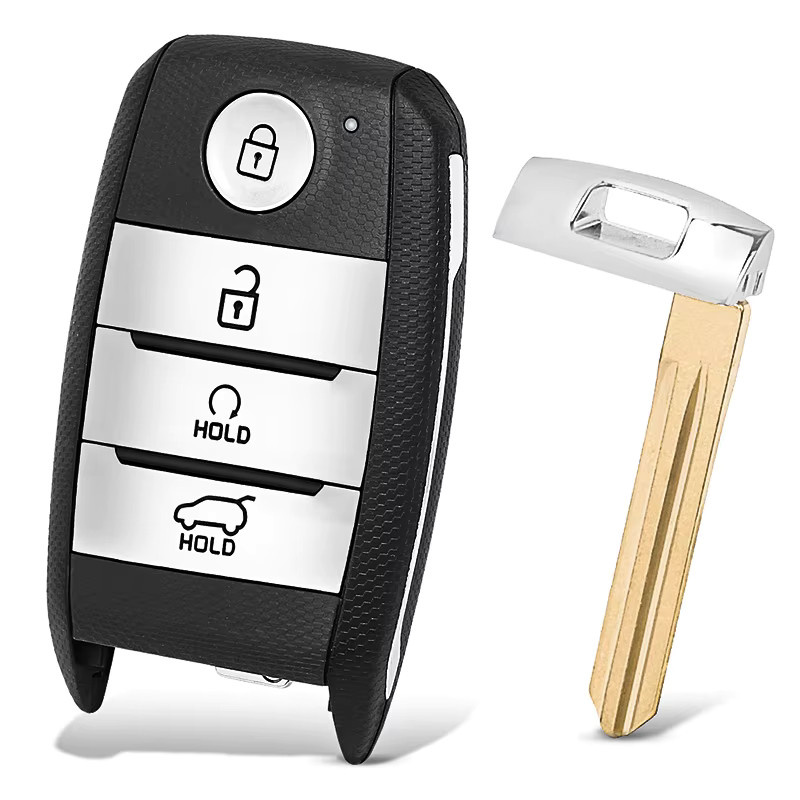 KEYECU Smart Fernbedienungsschlüssel für Kia Seltos Modelljahr 2021, 433MHz 8A Chip PN: 95440-Q6400 Keyless-Go Ersatzschlüssel, Schwarz - Bild 3
