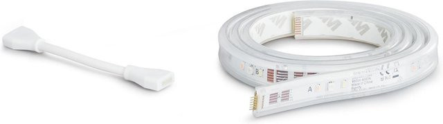 Philips Hue Lightstrip Plus White & Color Ambiance LED-Streifen Erweiterung, 1 m - Bild 2