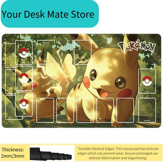 Potdemiel Pokémon Spielmatte, Zubehör, Bunt / Mehrfarbig - Bild 1