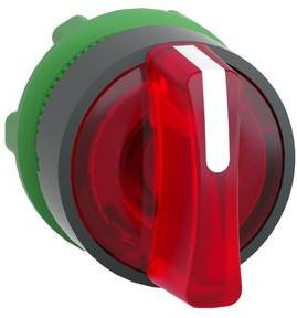 Schneider Electric ZB5AK1843 Leuchtwahlschalter-Frontelement in Rot aus Kunststoff - Bild 1