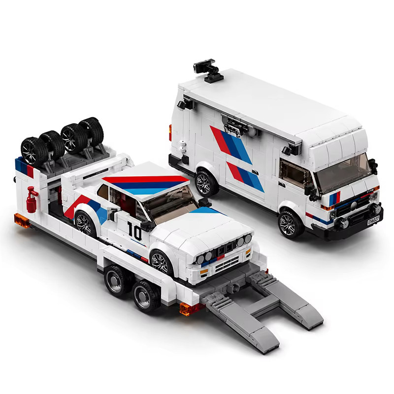 MENBIS Champion Touring Cars Sets MOC, Bausteine Modell, LKW, ab 18 Jahren - Bild 7