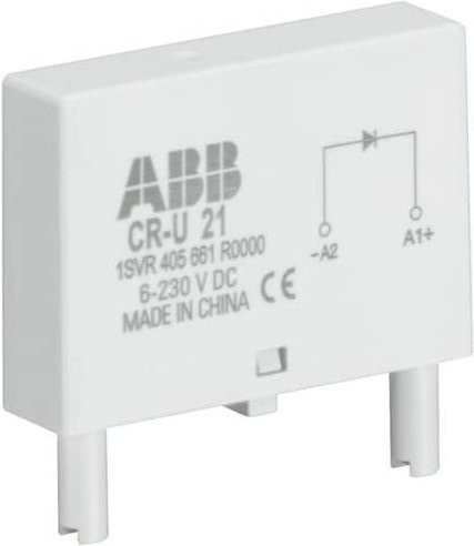 ABB Steckmodul CR-U 41CV in Weiß - Bild 1