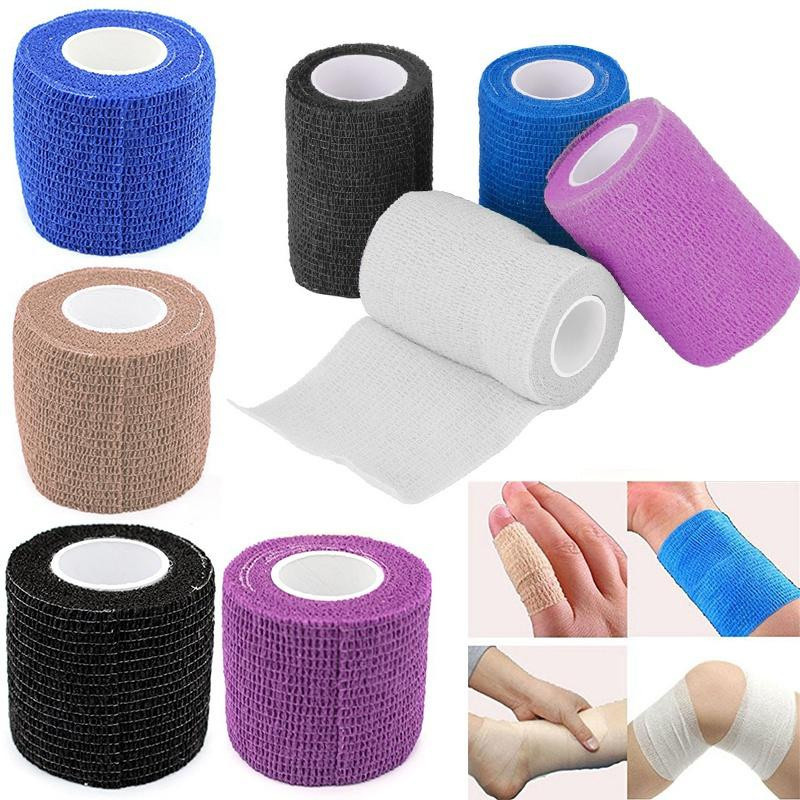 Hansaplast Selbstklebende Elastische Bandage Wrap Tape, Grasgrün, Unisex - Bild 4