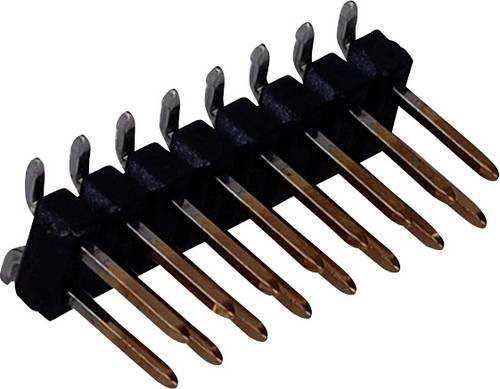 Molex Stiftleiste Standard 2 Reihen in Schwarz und Gold - Bild 1