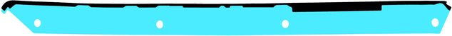 Samsung Galaxy Tab A9+ Display Klebstoff Service Pack oben transparent GH81-24537A - Bild 1