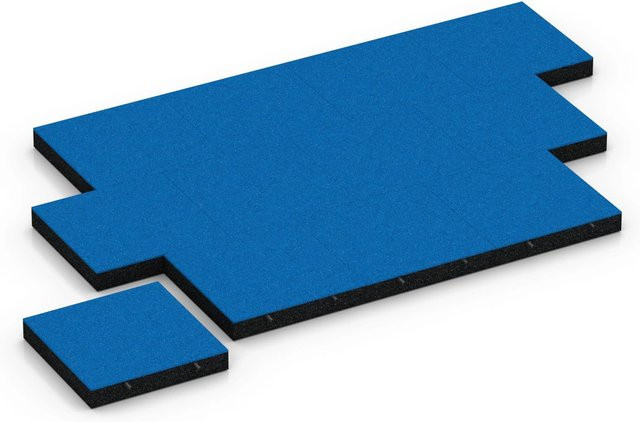 WARCO Fallschutzplatte Himmelblau B/T/H: 50 x 50 x 8 cm - Bild 1