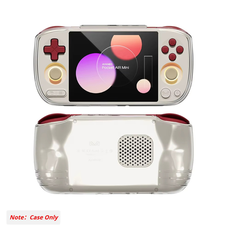 Sturzsichere TPU Schutzhülle für AYANEO Pocket AIR Mini-Spielkonsole, transparent und kühlend - Bild 2
