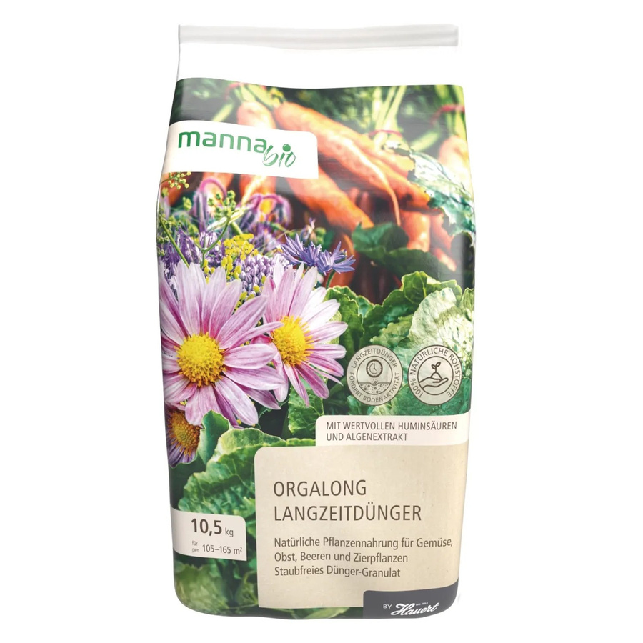 Manna Bio-Langzeitdünger Orgalong organischer Slow-Release Dünger 10,5 kg - Bild 2