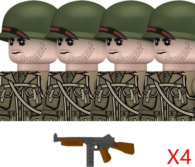 Linyi toy Militär Soldaten Gebäude Blöcke, ab 14 Jahre - Bild 1