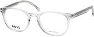 BOSS BOSS 1601 KB7 Korrektionsbrille, Rechteckig, Kunststoff, grau transparent, Herren - Bild 1