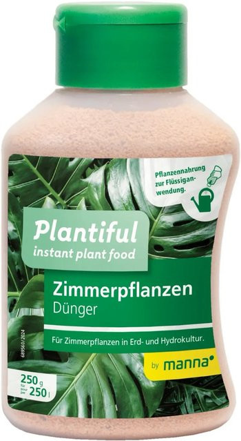 Manna Plantiful Instant-Pflanzennahrung für Zimmerpflanzen in Granules, 250 g - Bild 1