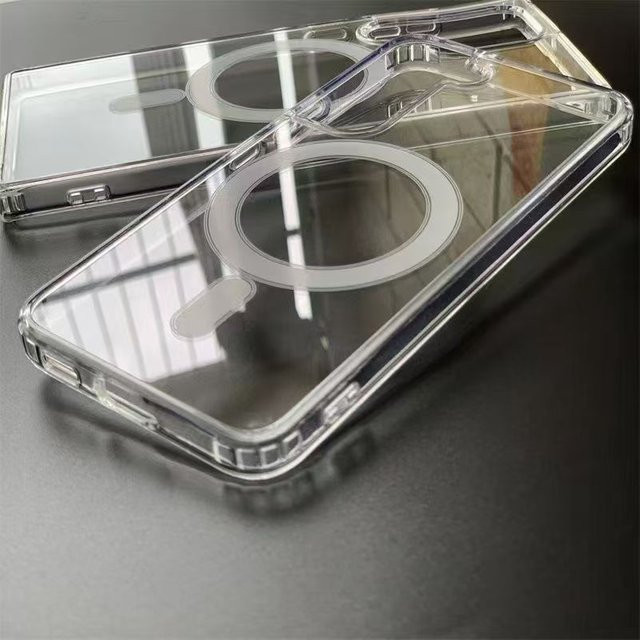 Samsung MagSafe Magnetische Klare Handyhülle Transparent für Galaxy S26 Ultra S25 S24 S23 S22 S21 Plus Ultra FE - Bild 1