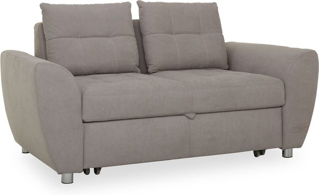 Schlafsofa vito SYSTEMO in Grau mit Schlaffunktion und Ausziehschublade, Stoffbezug, Modern - Bild 1