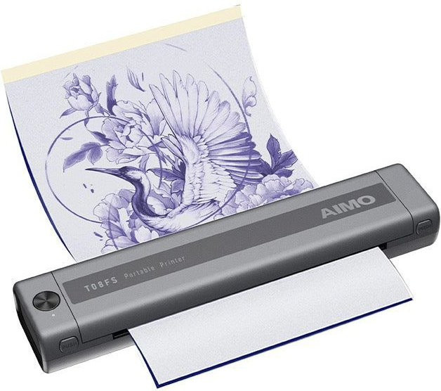 DMTATTOO Wireless Tattoo Transfer Machine AIMO Schablonendrucker mit Transferpapier - Bild 1