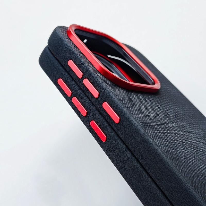 Handyhülle im Denim-Stil mit Ledertextur für OPPO Find X9 und Find X9 Pro - Bild 1