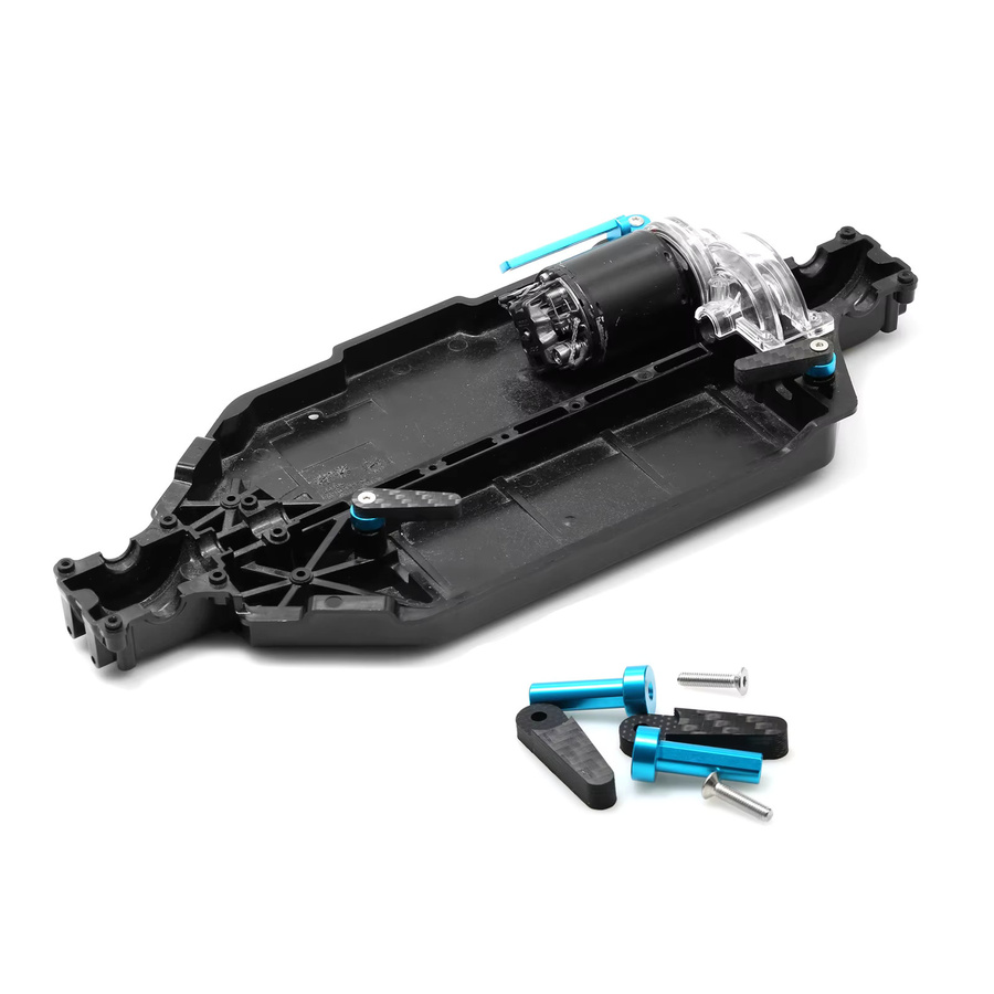 TAMIYA Schnellverschluss-Batteriehalterung für 1/10 RC Auto, Zubehör - Bild 3