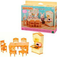 EPOCH Sylvanian Families Landhaus Esszimmer, Konstruktionsspielzeug, ab 3 Jahre - Bild 1