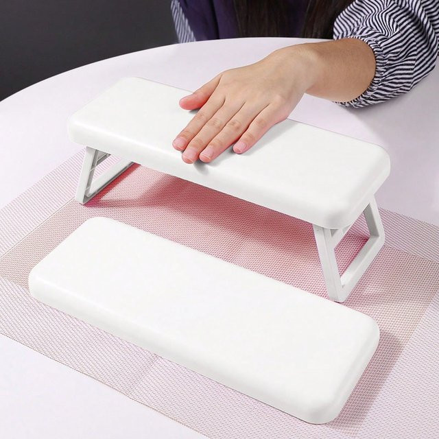 yuyongzhi Nagelhandauflage, weiß, faltbar - Bild 1