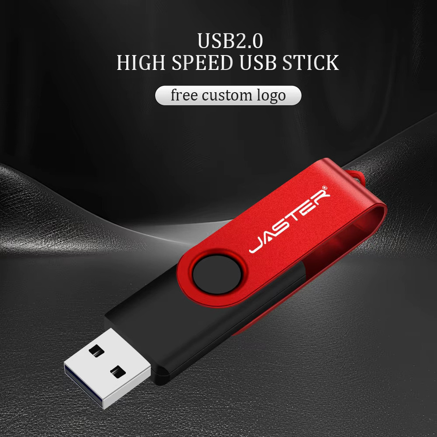 JASTER USB-Stick im Großhandel mit Gratis-Logo-Gravur, USB-A, Farbe: grün - Bild 2