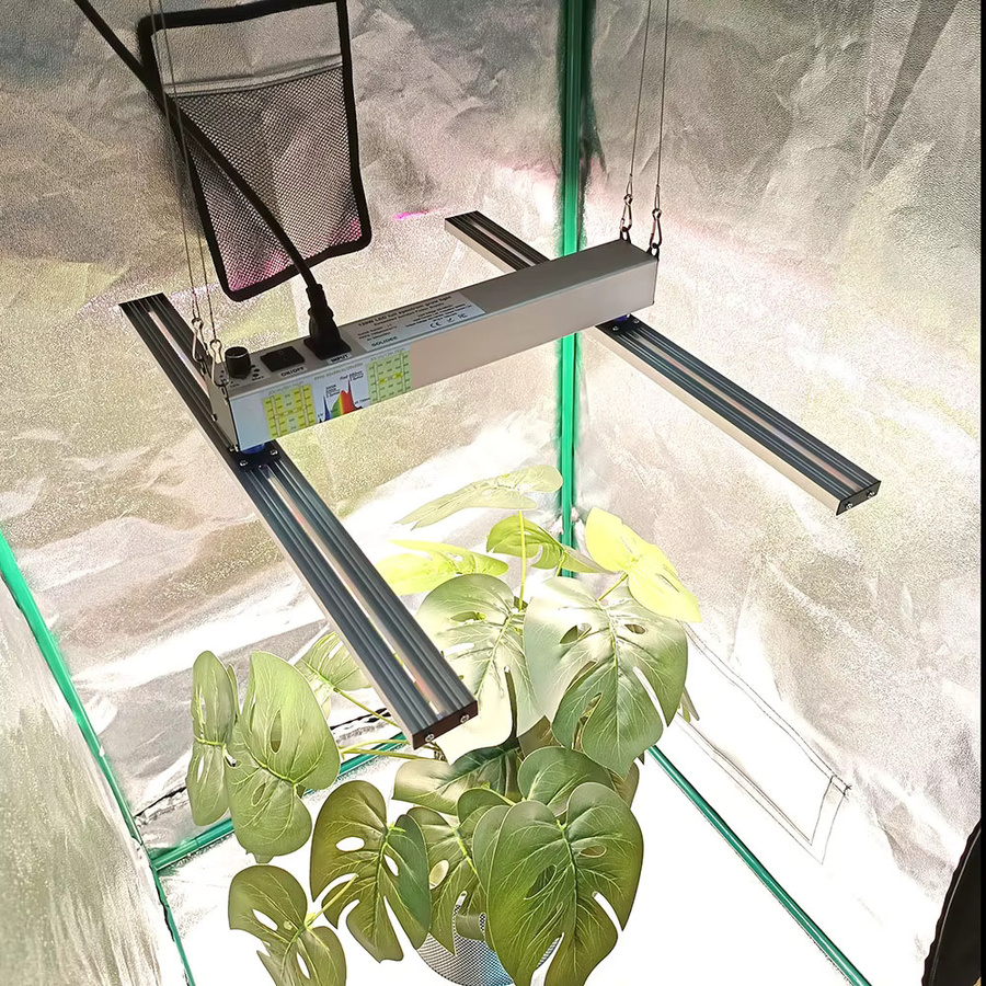 SOLIDEE 120W LED-Pflanzenlampe mit Vollspektrum für Gartenbau, Klonen und Wachstum im Innenbereich - Bild 4