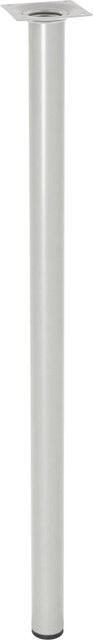 Wagner Möbelbein Telescope aus Aluminium in Silber, Durchmesser: 3 cm, Höhe: 60 cm - 90 cm, Justierbar - Bild 1