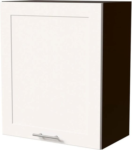 Feldmann-Wohnen Hängeschrank Oslo W2/60 in Lava und Weiß Matt mit Soft-Close-Türen, B/T/H: 60 x 32,5 x 72 cm - Bild 1