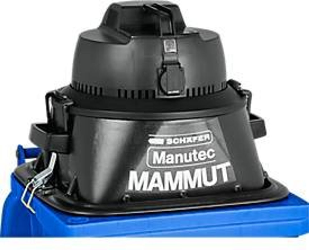 Manutec-Mammut Aufsatzsauger für 120 l Mülltonnen mit Werkzeugsteckdose, 1 Patronenfilter und 1 Vliesfilter - Bild 3