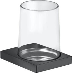 Keuco Glashalter Edition 11 m mit Echtglas in Transparent und Silber Chrom gebürstet - Bild 1