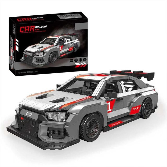 Technischer RS MOC Stadt Speed Rennwagen, Bausteine, 1520 Teile, ab 6 Jahren - Bild 1