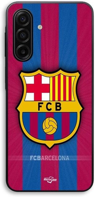 Maniacase Handyhülle für Samsung Galaxy A17 mit FC Barcelona Logo in Schwarz und Multicolour - Bild 1